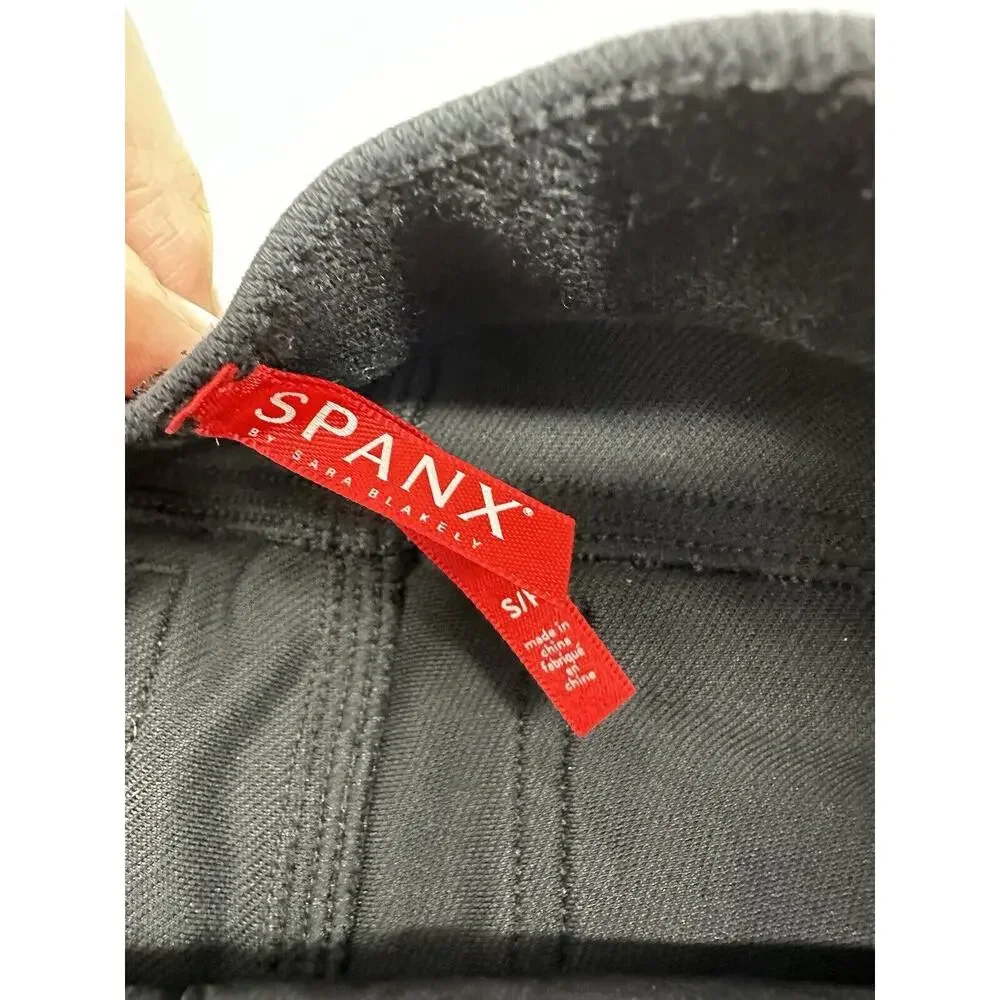 SPANX Ankle Jeggings‎ Womens Size Small Black Pants